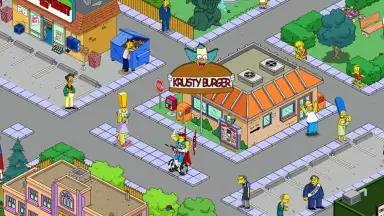 Captura de tela de The Simpsons: Tapped Out 2