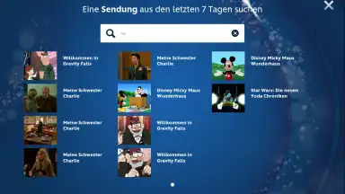 Captura de tela de Disney Channel 13
