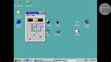 Captura de tela de Win 98 Simulator 11