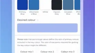 Captura de tela de Colour Wheel App 6