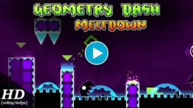 Captura de tela de Geometry Dash Meltdown 1