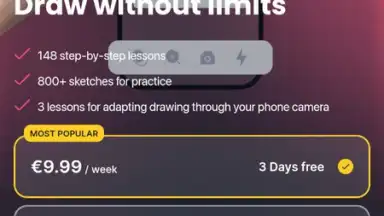 Captura de tela de AR Drawing 11