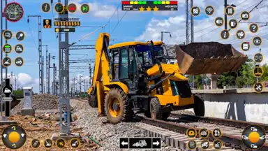 Captura de tela de Railway Construction Simulator 12