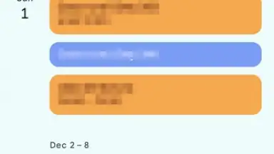 Captura de tela de Google Calendar 7