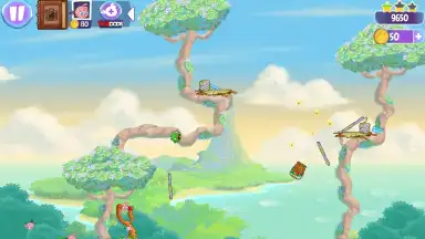 Captura de tela de Angry Birds Stella 3