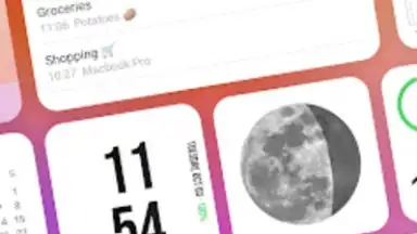 Captura de tela de iOS Widgets 8
