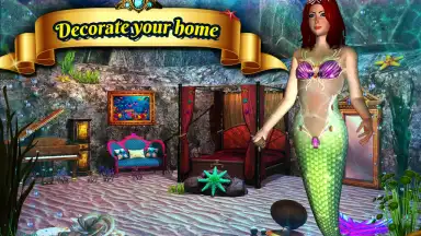 Captura de tela de Cute Mermaid Simulator 3D 15
