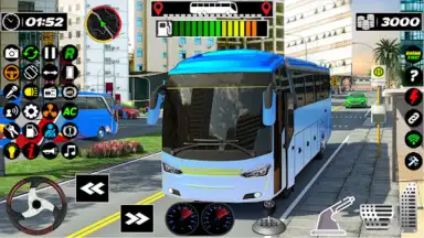 Captura de tela de Coach Bus Simulator: Bus Game 5