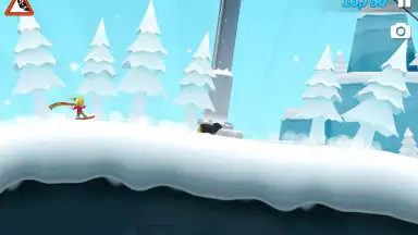 Captura de tela de Ski Safari 2 5