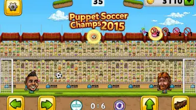Captura de tela de Puppet Soccer Champions 2015 9