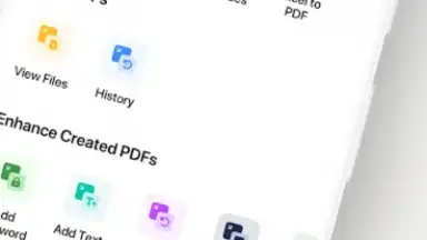Captura de tela de PDF2Go 2
