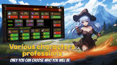 Captura de tela de Darkside Dungeon roguelike rpg 2