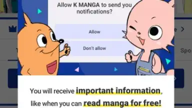 Captura de tela de K MANGA 1