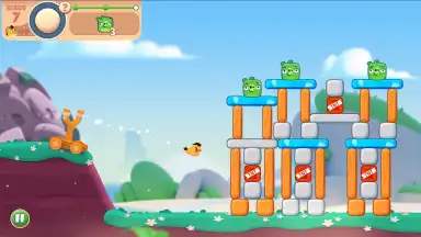 Captura de tela de Angry Birds Journey 14