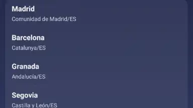 Captura de tela de Live Weather: Radar & Widgets 3