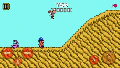 Captura de tela de Super Adventure Island 3