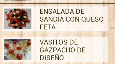 Captura de tela de Recetas Caseras 5