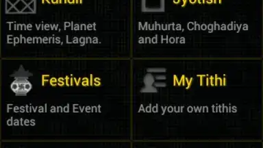 Captura de tela de Hindu Calendar 15