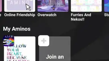 Captura de tela de Amino 1