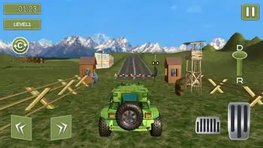 Captura de tela de Army Truck Driving Game 2020 3