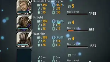 Captura de tela de Terra Battle 3