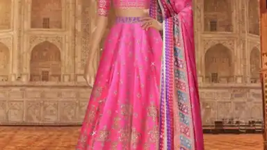 Captura de tela de Indian Fashion Dressup Stylist 6