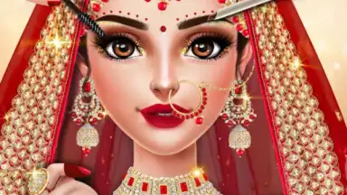Captura de tela de Fashion Dress Up Wedding Games 15