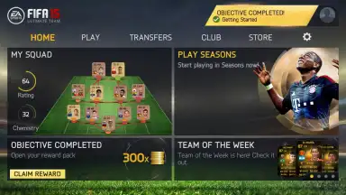 Captura de tela de FIFA 15 Ultimate Team 6