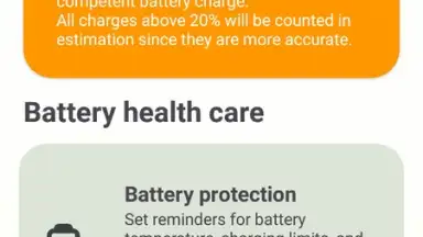 Captura de tela de Battery Guru 6