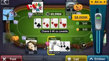 Captura de tela de Poker Deluxe DE 4