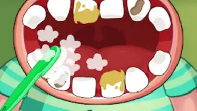 Captura de tela de Zoo Doctor Dentist : Game 4