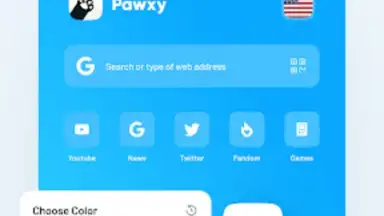 Captura de tela de Pawxy: Private VPN Browser 3