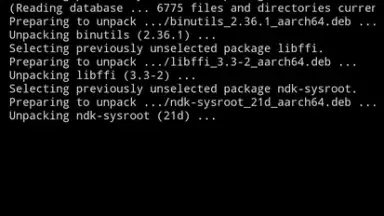 Captura de tela de Shell 4