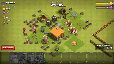 Captura de tela de Clash of Clans 18