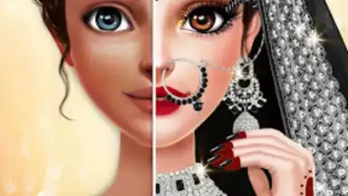 Captura de tela de Fashion Dress Up Wedding Games 7