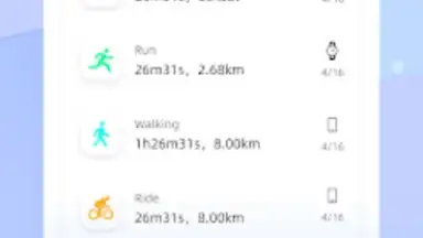 Captura de tela de Zepp Active 2