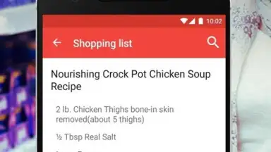Captura de tela de Soup Recipes 7
