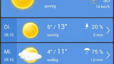 Captura de tela de weather24 14