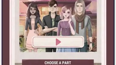 Captura de tela de Love Story Games: Teenage Drama 3