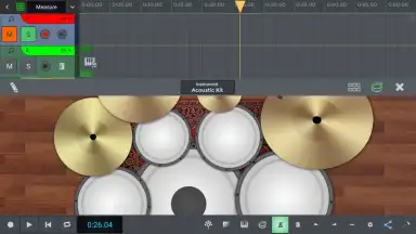 Captura de tela de n-Track Studio 8