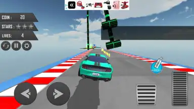 Captura de tela de Mega Ramp Car Stunts Game 8