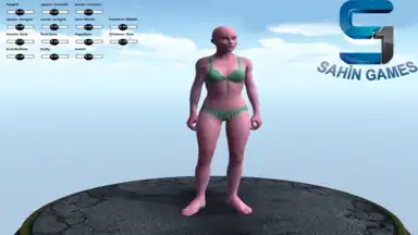 Captura de tela de 3D Model Game 1