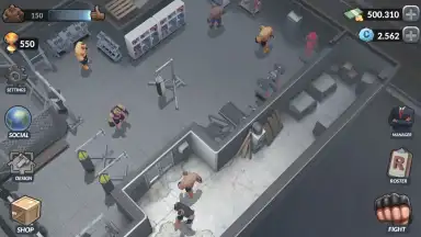 Captura de tela de MMA Manager 8