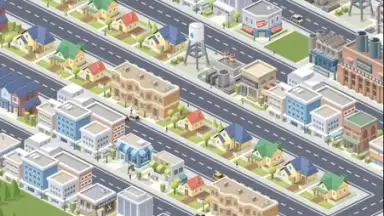 Captura de tela de Pocket City Free 6