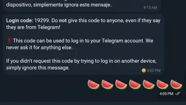 Captura de tela de Telegram X 5