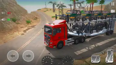 Captura de tela de Truck Car Transport Trailer Games 4