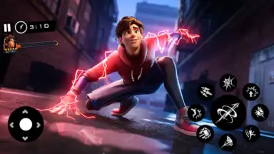 Captura de tela de Spider Boy : Rope Hero Games 2