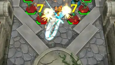 Captura de tela de Flick Heroes 8