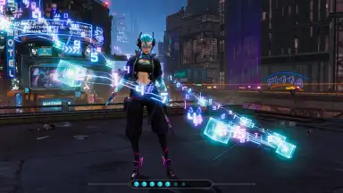 Captura de tela de Rise of Cyber 7