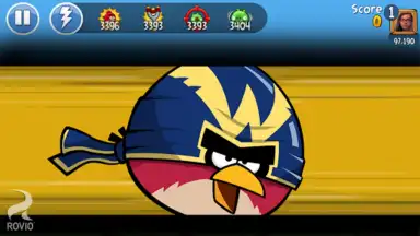 Captura de tela de Angry Birds Friends 3
